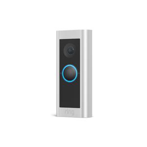 Ring Video Doorbell Pro 2 Hardwired Nikkel, Gesatineerd staal