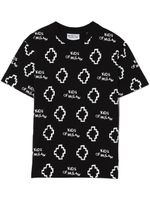 Marcelo Burlon County Of Milan Kids t-shirt à logo imprimé - Noir