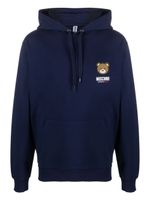 Moschino hoodie Leo Bear à manches longues - Bleu - thumbnail