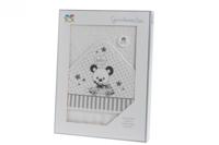 Gamberritos badcape Beertje 100 x 100 cm katoen