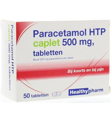 Healthypharm Paracetamol Caplet 500 (50st) Healthypharm Paracetamol Caplet 500 (50st)