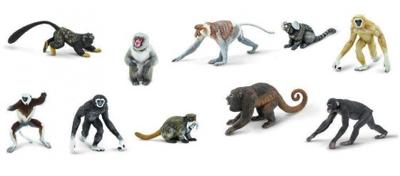 Safari speelfiguren Primaten Toob junior 10 delig Safari speelfiguren Primaten Toob junior 10 delig