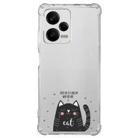 Xiaomi Redmi Note 12 Pro Stevig Bumper Hoesje Cat Good Day