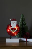 Konstsmide Wood/Cotton Santa Lichtdecoratie figuur 6 gloeilamp(en) LED 0,36 W - thumbnail