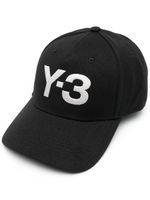 Y-3 casquette à logo brodé - Noir