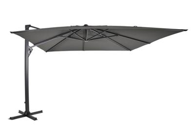 Zweefparasol Taurus Grijs - 3x4m