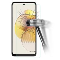 Motorola Moto G73 Glazen Screenprotector - 9H - Doorzichtig