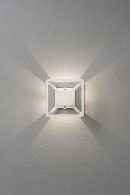 Konstsmide Pescara 7989-250 LED-buitenlamp (wand) LED LED vast ingebouwd 3 W Wit