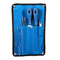 PFERD Slijpvijlen set CS-SLS-4,0 in roltas, diameter 4 mm, 5/32 inch voor kettingsteek 1/4 inch en 3/8 inch Low Profile, 11099140, voor het comfortabel en krachtbesparend slijpen van zaagkettingen.