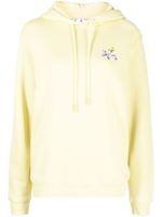 Off-White hoodie Floral Arrows - Jaune