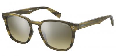 Levi's zonnebril 5008/S unisex cat.3 wayfarer acrylaat groen