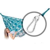 hangmat met bevestiging - 400cmxcm - - 200kgkg draagkracht- 100% katoen - binnen & buiten