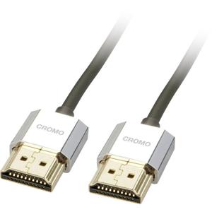 LINDY 41670 HDMI-kabel HDMI Aansluitkabel HDMI-A-stekker, HDMI-A-stekker 0.50 m Zwart 4K UHD