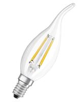 OSRAM 4058075434226 LED-lamp Energielabel E (A - G) E14 Kaars windlicht 4 W = 40 W Warmwit (Ø x l) 35 mm x 121 mm 1 stuk(s)