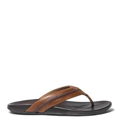 Olukai Mea Ola leren teenslippers