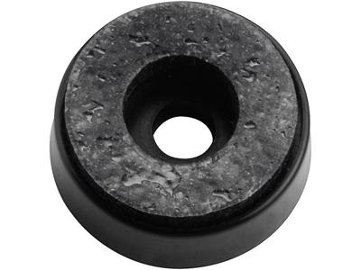 TRU COMPONENTS Stootbuffer schroef Zwart (Ø x h) 21 mm x 11.2 mm 1 stuk(s)