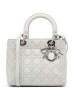 Christian Dior Pre-Owned sac à main Lady Dior médium pre-owned (2011) - Blanc - thumbnail