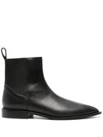 ATP Atelier bottines Lauro en cuir - Noir