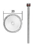 Proxxon Micromot 28 840 Proxxon Diamanten doorslijpschijf Diameter 20 mm 1 stuk(s) - thumbnail