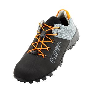 DOGGO Schoenen Agility Curro, zwart-oranje, Maat: 46, Unisex