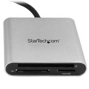 StarTech.com USB 3.0 Flash geheugen multi kaartlezer/schrijver met USB-C SD, microSD, CompactFlash