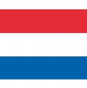 10x Stickertjes Nederland vlag 10 cm   -