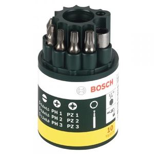 Bosch Accessoires 10-delige schroefbitset | 2607019454 - 2607019454