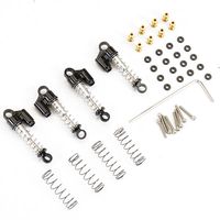 Fastrax - Aluminium Schokdempers 4pcs - Axial SCX24 - thumbnail