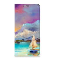 Bookcase Samsung Galaxy A23 Boat