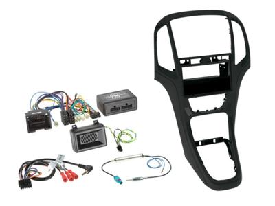 2-DIN with pocket radio adapter kit Opel Astra 2009-2016 Kleu: Pearl Zwart 2-DIN with pocket radio adapter kit Opel Astra 2009-2016 Kleu: Pearl Zwart