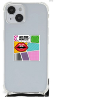 iPhone 14 Plus Anti Shock Bumper Case Popart Princess