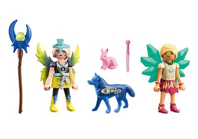 Playmobil Ayuma Crystal- en Moon Fairy met zeedieren 71236