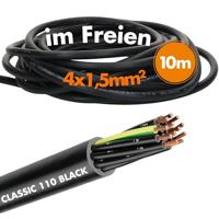 10 meter Lapp 1120309 Ölflex Classic 110 Black 0,6/1kV 4G1,5mm² aardkabel