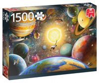 Jumbo Premium Floating in Outer Space legpuzzel 1500 stukjes - thumbnail