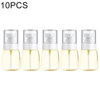 10 stuks Portable hervulbare plastic Fine mist parfum spray fles transparante lege spray sproeier fles 30ml (geel)