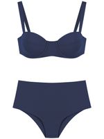 Isolda bikini Marinho à taille haute - Bleu