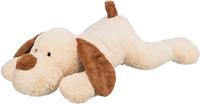 TRIXIE geruisloze en rustgevende knuffelhond Benny van pluche voor puppy's, hondenspeelgoed, knuffeldier, 75 cm - 36980