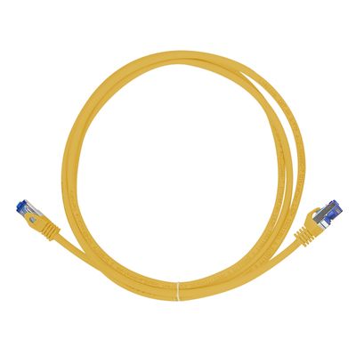 LogiLink C6A047S netwerkkabel Geel 1,5 m Cat6a S/FTP (S-STP)
