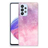 Hoesje maken Samsung Galaxy A53 5G Pink Purple Paint - thumbnail