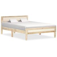 vidaXL Bedframe massief mangohout 120 cm