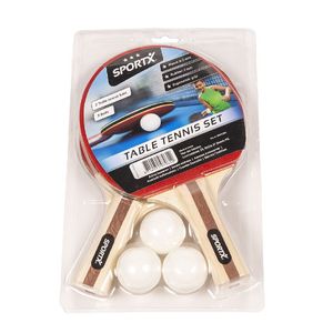 SportX Tafeltennis set incl. Ballen in Blister ***