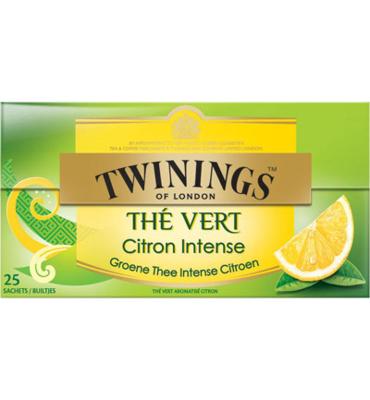 Twinings Twinings Groene Thee Citroen (25st) Twinings Twinings Groene Thee Citroen (25st)