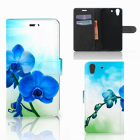 Huawei Y6 II | Honor 5A Hoesje Orchidee Blauw - Cadeau voor je Moeder
