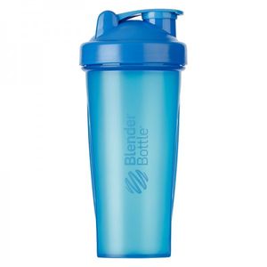 BlenderBottle Original Classic Fitness 820 ml Hoge-Dichtheid Polyethyleen (HDPE), Polypropyleen (PP), Thermoplastische elastomeer (TPE) Blauw, Doorschijnend