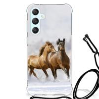 Samsung Galaxy S23 FE Case Anti-shock Paarden - thumbnail