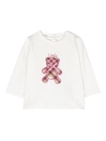 Liu Jo Kids t-shirt imprimé à manches longues - Blanc