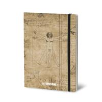 Stifflexible Notitieboek Leonardo 15 X 21 Cm Papier 192 Pag's