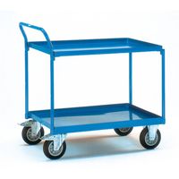 Fetra Hauptartikel 4922 Tafelwagen Staal Poedercoating Laadvermogen (max.): 400 kg Stralend blauw (RAL 5007) - thumbnail