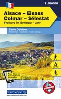 Wandelkaart 05 Outdoorkarte FR Elsass - Colmar - Sélestat - Elzas | Kü - thumbnail