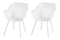 Set van 2 - Hartman Sophie Element dining armstoel - White - thumbnail